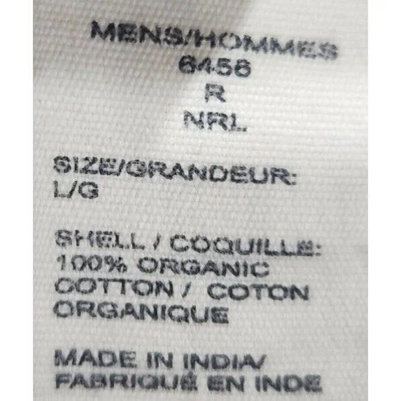 Woolrich Mens Large Long Sleeve Button Down Blue Plaid 100% Organic Cotton Shirt - Picture 7 of 7